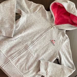 Juicy Couture Faux Fur Hoodie Sz M 8/10Y